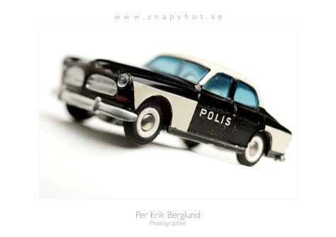 Pelles Poster liggande Polisbil